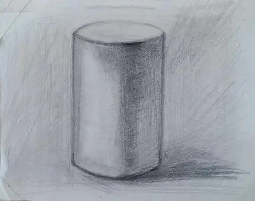 素描第5课----圆柱体
