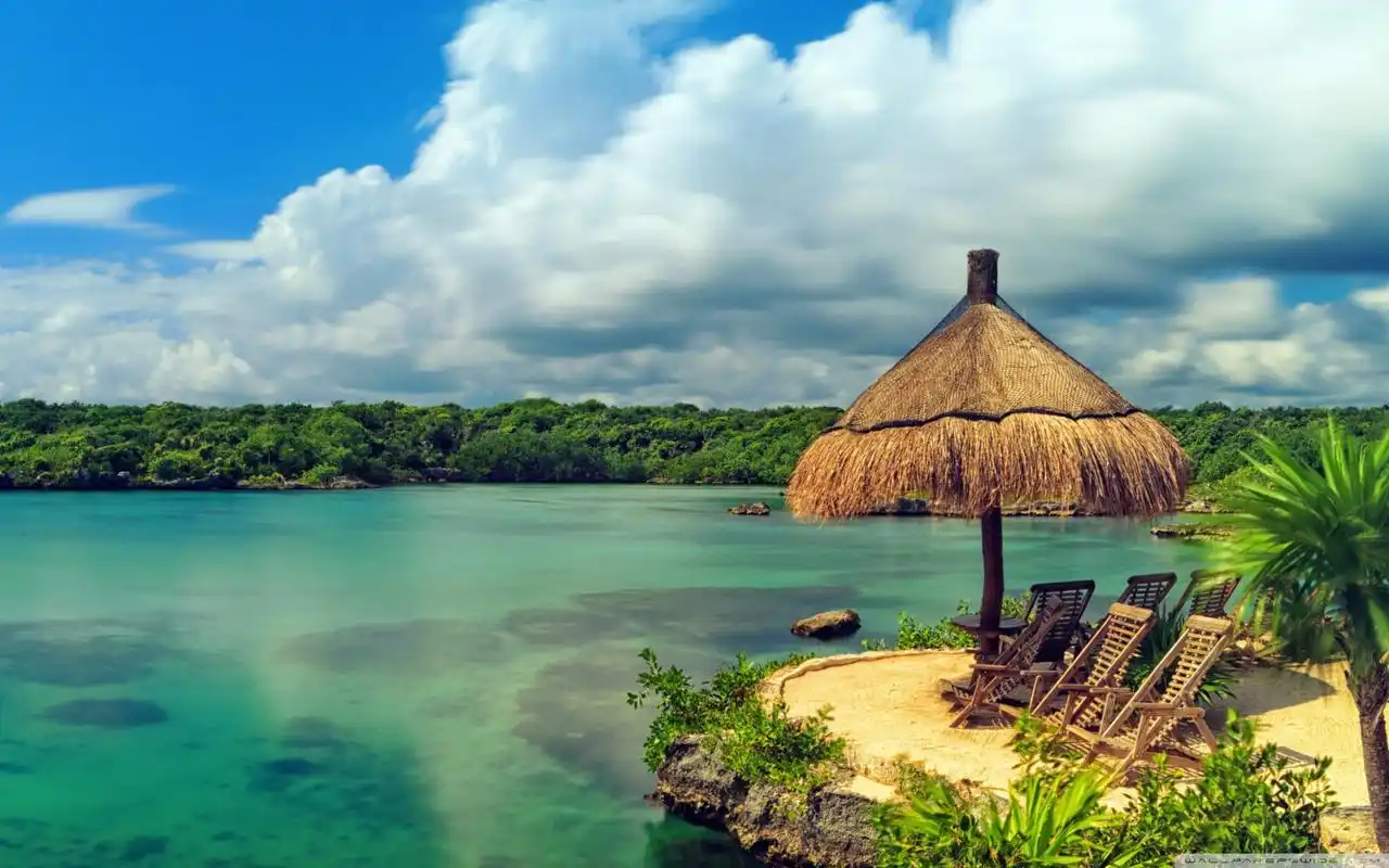 浪漫海洋风景清新图片桌面壁纸