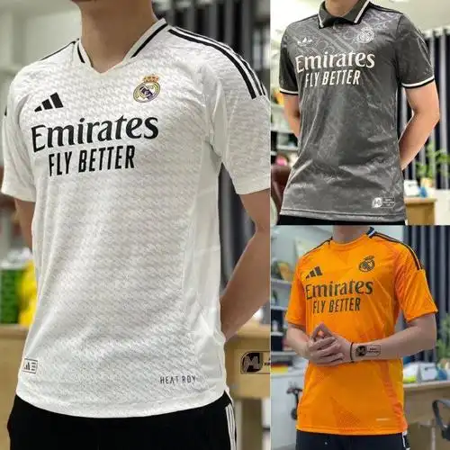 皇马2024/25赛季三套球衣泄露