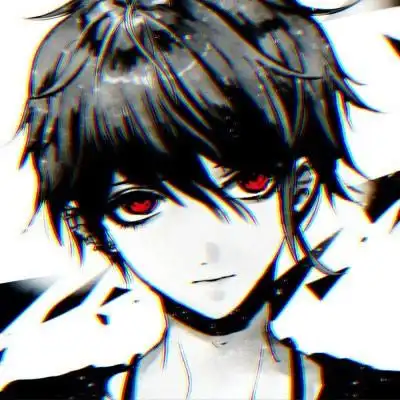 男生异瞳酷帅动漫头像