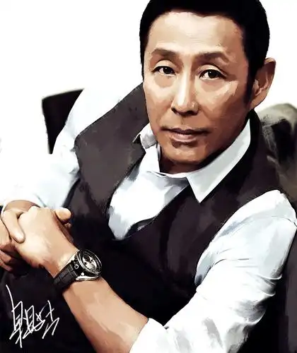 作品《陈道明》作者:果酱女王-俞果|插画|其他插画|果酱女王 - 原创