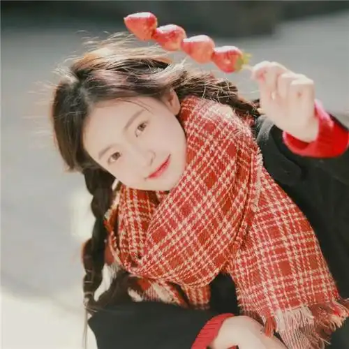 精选新年女生头像:清新脱俗风格_女生头像_头像屋