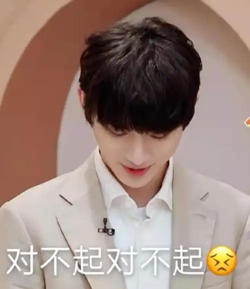 丁程鑫连说10遍对不起