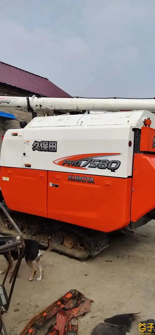 久保田758收割机
