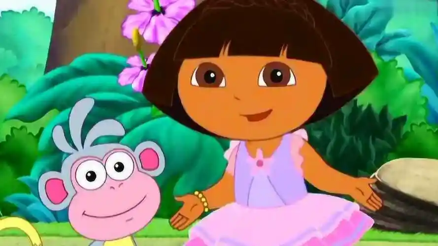 爱探险的朵拉第六季朵拉和朋友们进行芭蕾舞表演真是太棒了