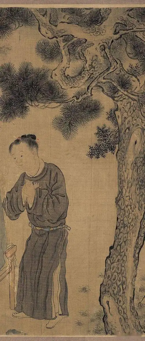 明朝佚名画家 人物长卷《耆英胜会图》,栩栩如生_手机搜狐网