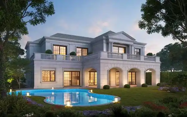 传世之宅绿宝园翡梵约700848㎡法式独栋别墅官网