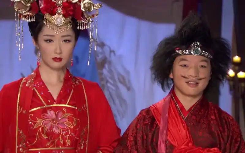 新婚之夜,邓婵玉抵死不从,不料土行孙一句话让她回心转意!