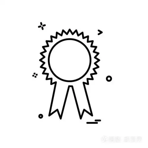 徽章图标设计矢量插画-正版商用图片12yb30-摄图新视界