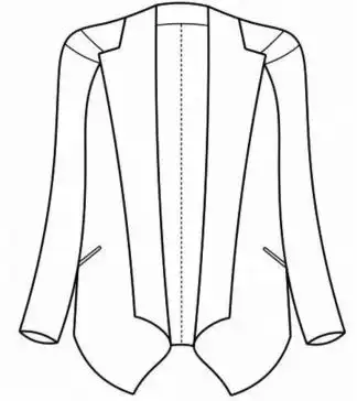 女式西装款式设计