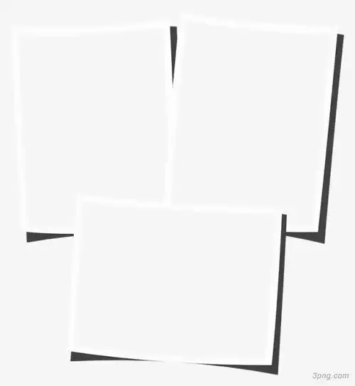 空白纸张png素材透明免抠图片-其他元素