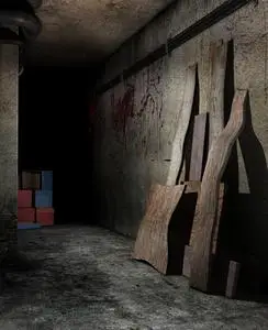 诡异的地下室照片