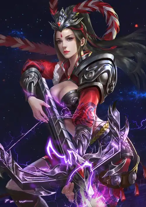 吕绮玲|插画|游戏原画|阳羽fxw - 原创作品 - 站酷 (zcool)