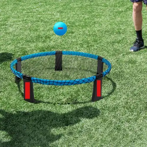 厂家 跨境spikeball pvc沙滩扣球 迷你 充气反弹 跳球 排球套装