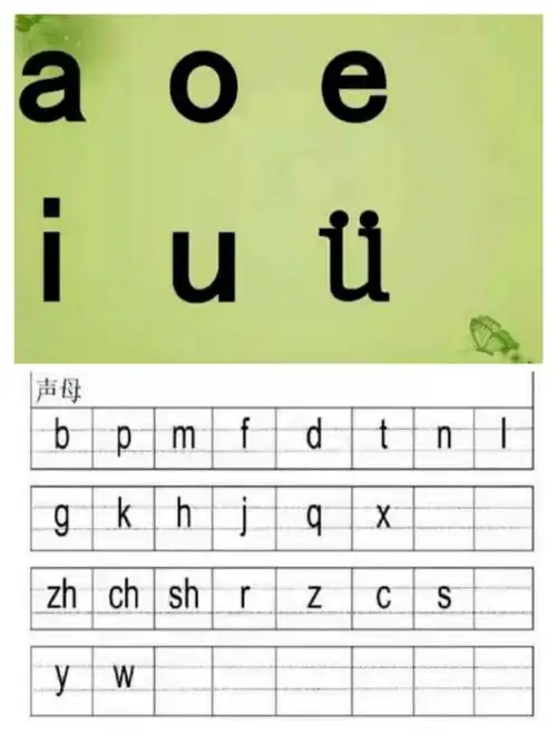 宝贝们这学期学习了23个声母,和复习6个单韵母,希望家长在假期里耐心