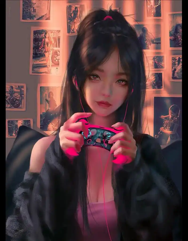 wlop 本名王凌,中国著名插画师,香港大学工学院信息工程毕 - 抖音