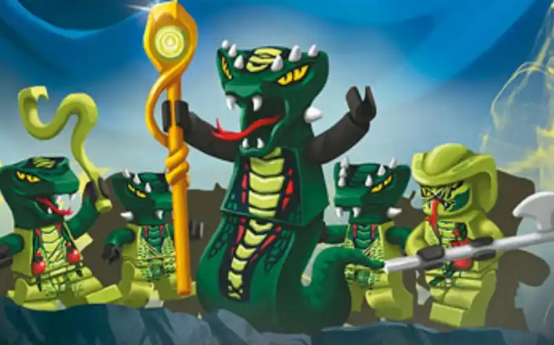 乐高幻影忍者蛇怪科普【1:剧毒派】