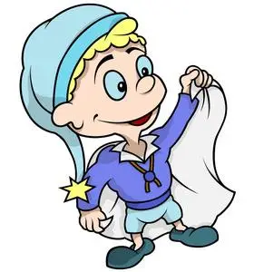 小矮人蓝女王图片