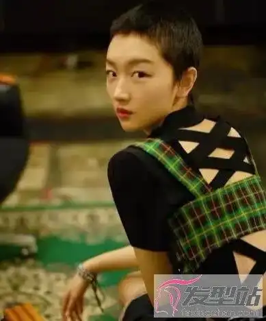 适合女生的寸头发型 干练吸睛帅气度爆棚_发型站_最新流行发型设计