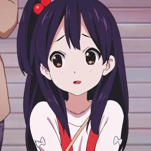 动漫女生头像丨晚霞给予迟来的憧憬,在远方等你