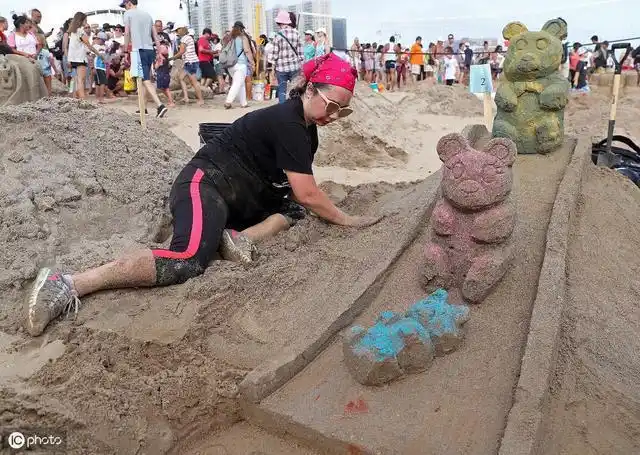 2019年8月17日纽约科尼岛沙雕大赛