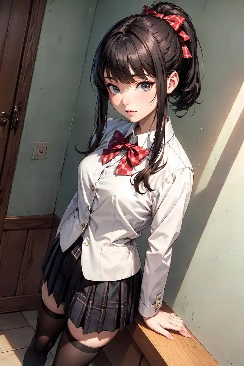 aigc #ai绘画 #二次元 #jk制服 #动漫少女 用 - 抖音