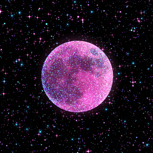 风景星空月亮星星星球gif动图_动态图_表情包下载_soogif