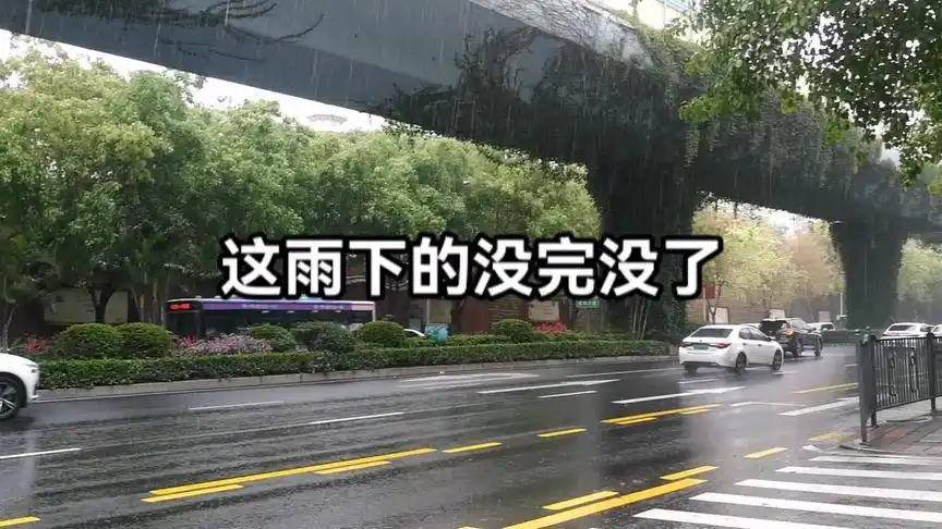 雨下个不停 #我的城市下雨了
