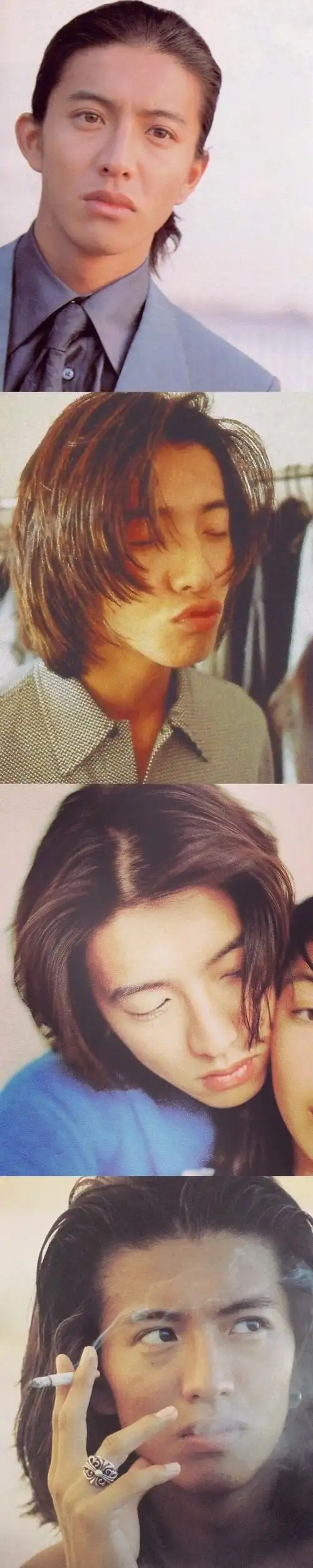 木村拓哉年轻时神颜图片实在太迷人啦