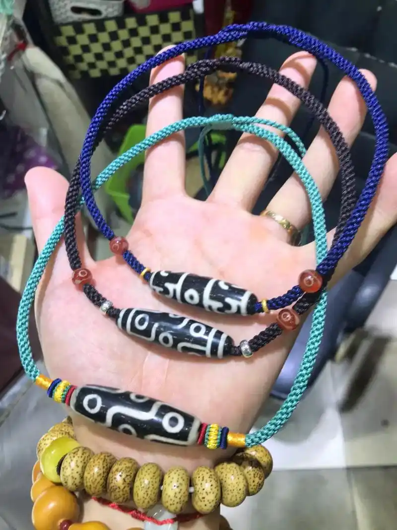 纯手工编绳 #天珠#平安喜乐诸事顺遂 - 抖音