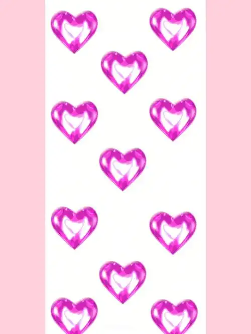 爱心手机壁纸聊天背景图20210808