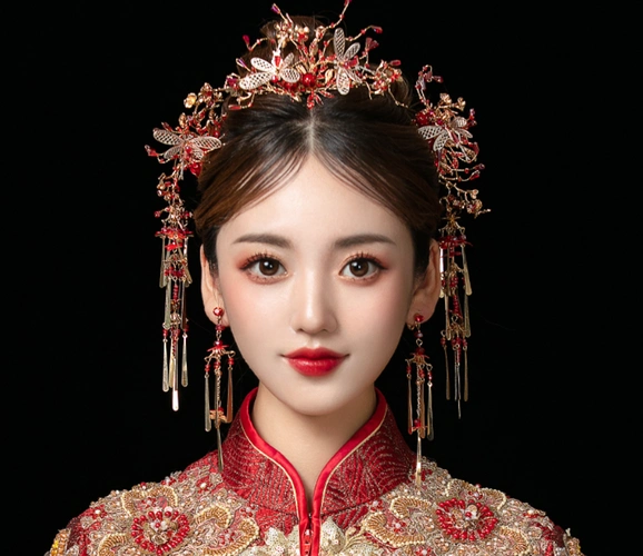 你的前世夫君会是哪一个家族的公子?选一款新娘凤冠,测出结果