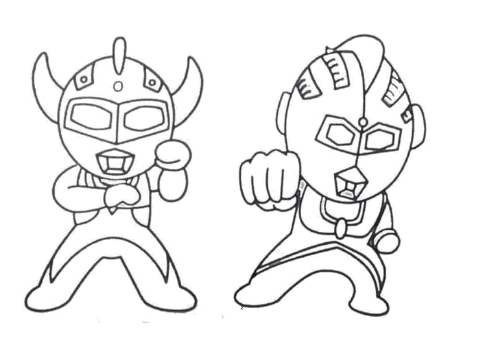 (完整word版)奥特曼填色图.docx 10页