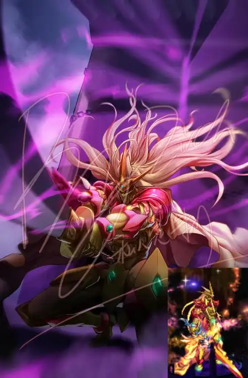 zirch:分享近阶段画的一张帅气的鬼泣,来自dnf玩家(就是个刀子)约稿的