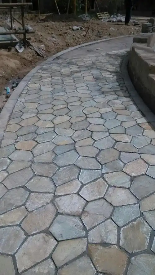 【图】青石板碎拼适用于外墙地铺耐磨耐腐蚀 厂家直销_板岩,文化石