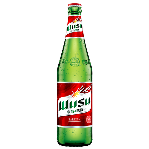 乌苏啤酒新疆夺命大乌苏红乌620ml12瓶装整箱特价啤酒