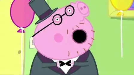 小猪佩奇 第一季 英语 021 妈妈的生日mummy pigs birthday
