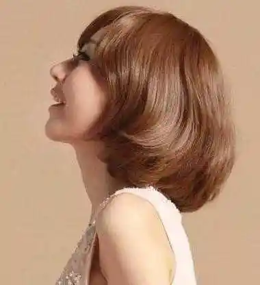 夏天小清新女生短发梨花头发型图片大全