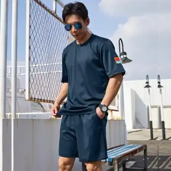 门没闩(menmeishuan) 体能服空军训练服夏季新款飞行员上衣短袖t作训