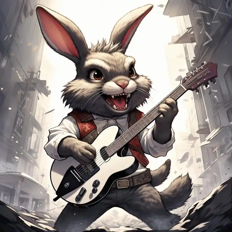 92 疯狂的兔子头像来啦04 谁能拒绝一只搞怪的疯狂兔子头像呢09