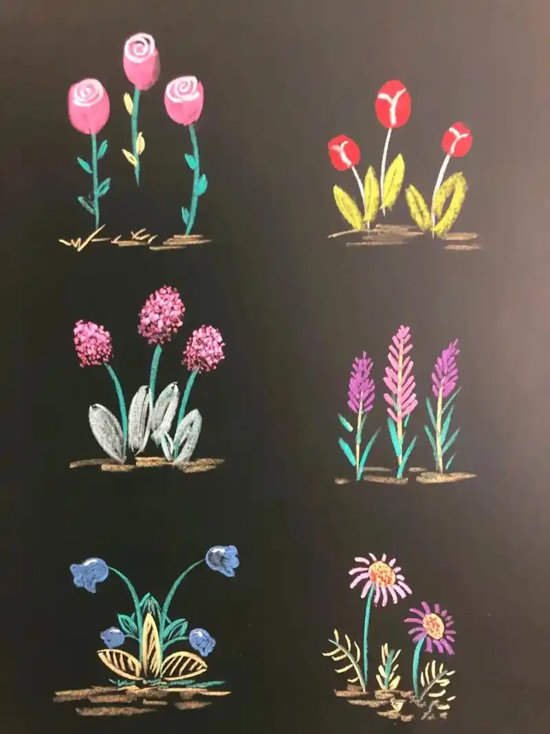 黑板报 #黑板画 #粉笔画 #原创作品 #随手画  好看又 - 抖音