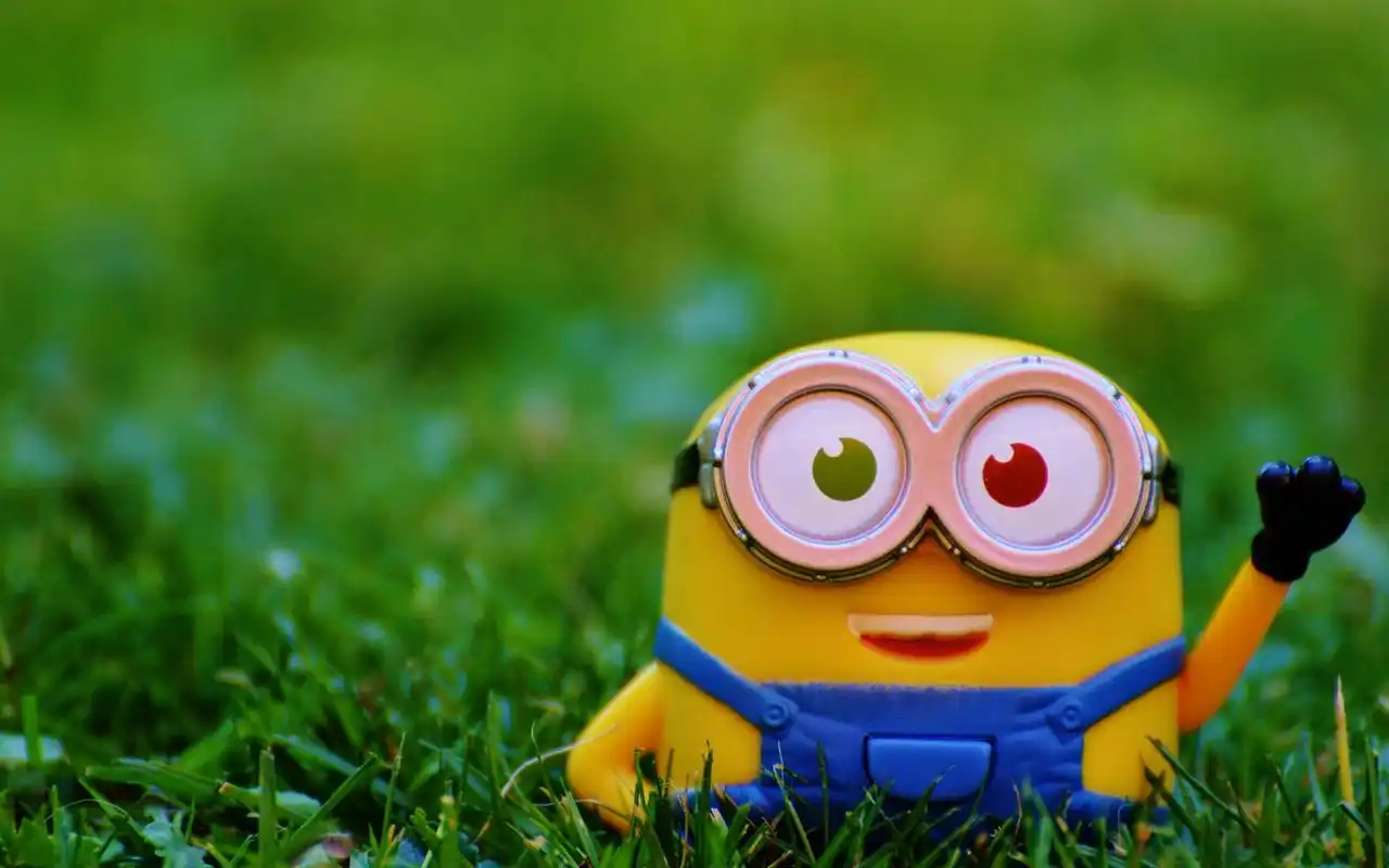 可爱卡通小黄人玩具图片桌面壁纸高清大图预览1920×1200_卡通动漫