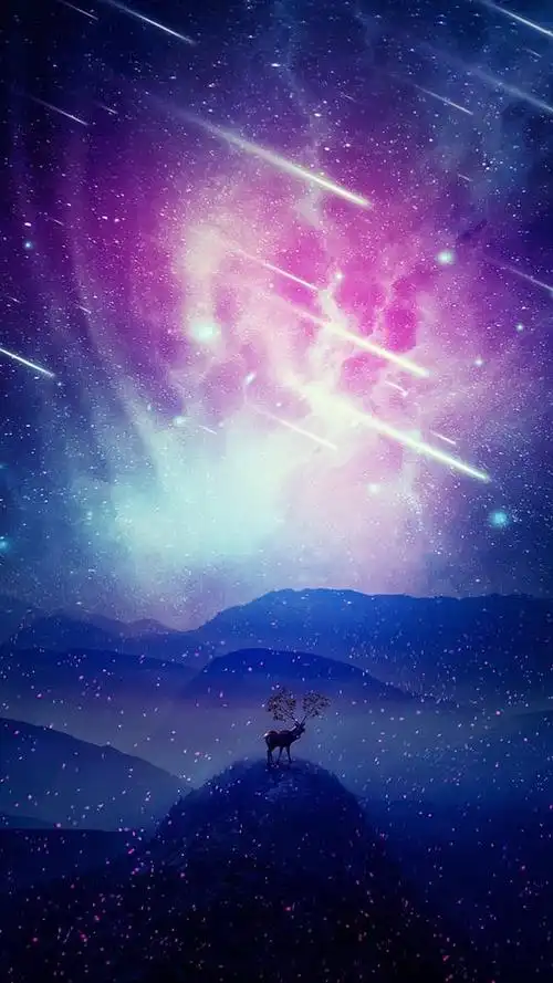 美好的流星雨,喜欢夜的黑