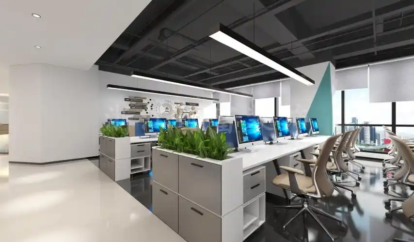 电商办公室装修怎么设计?电商办公室装修效果图-办公百科-浙江国富装