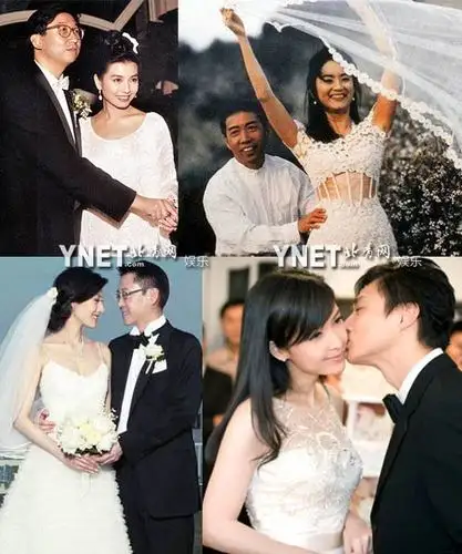 富婆女星婚礼排场pk 钟楚红百万婚纱战李嘉欣(组图)