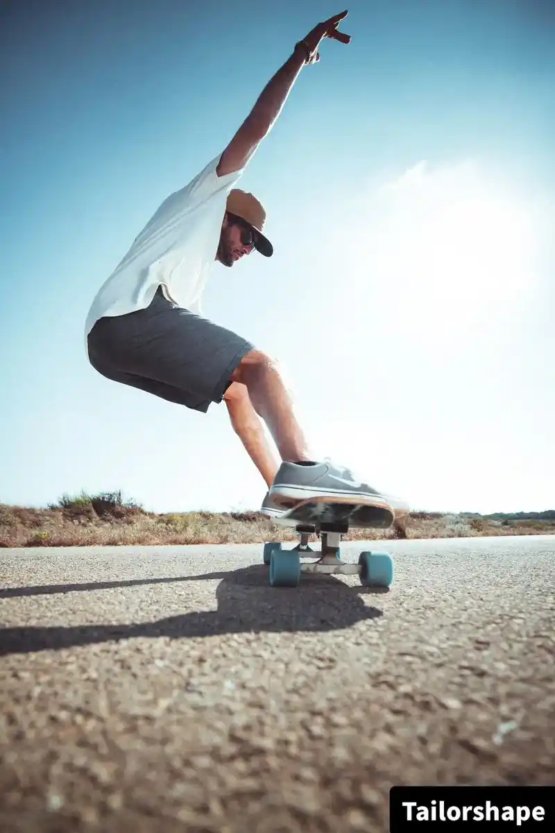 来一个酷酷的陆冲姿势.#tailorshape陆地冲浪板  - 抖音