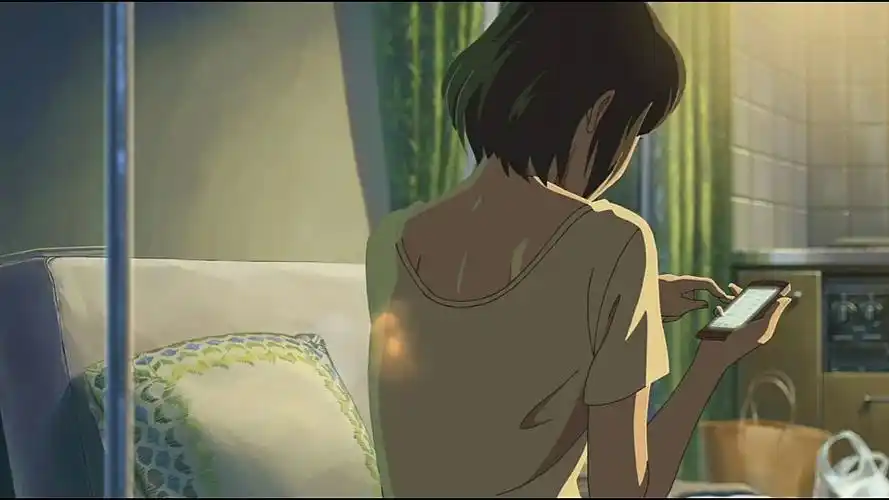 言叶之庭动画截图每一帧都是明信片系列