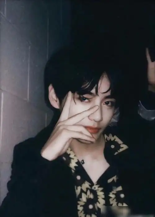 在那些年代金泰亨染成了仙女的头发