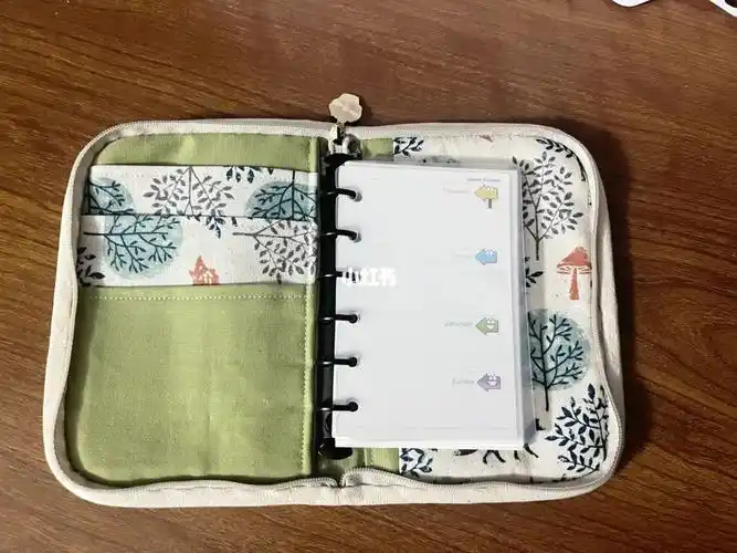 自制布艺手账本