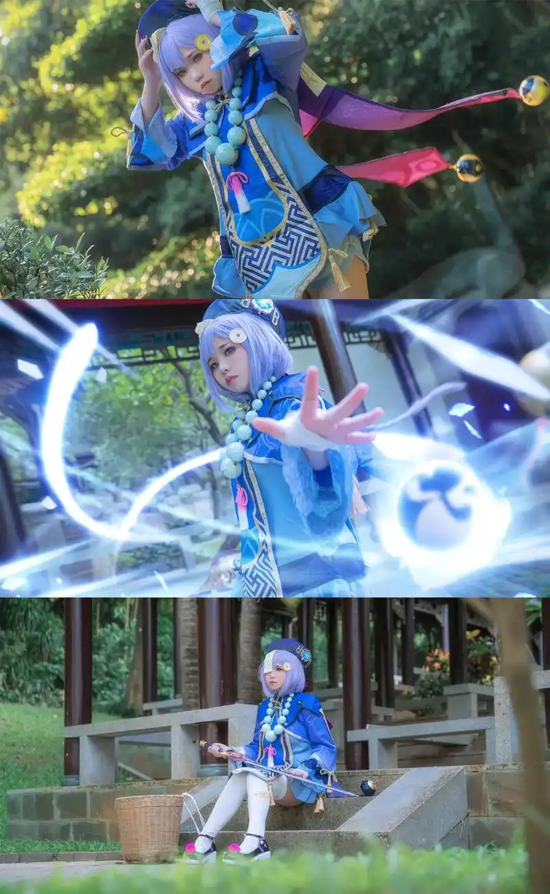 原神七七 #不卜庐剑仙 #cos #二次元 - 抖音